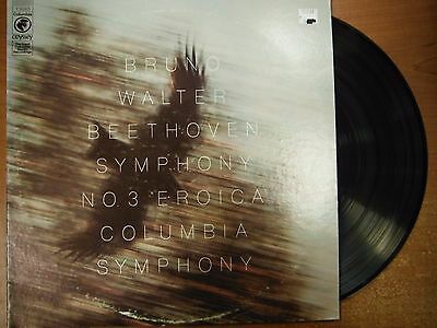 33 RPM Vinyl Beethoven Symphony No3 Columbia Records XSM44507 Stereo 041015SM