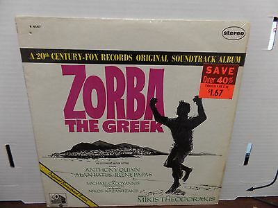 Zorba The Greek 20th Centuryfox Records Original Sountrack s4167 33rpm 081116DBE