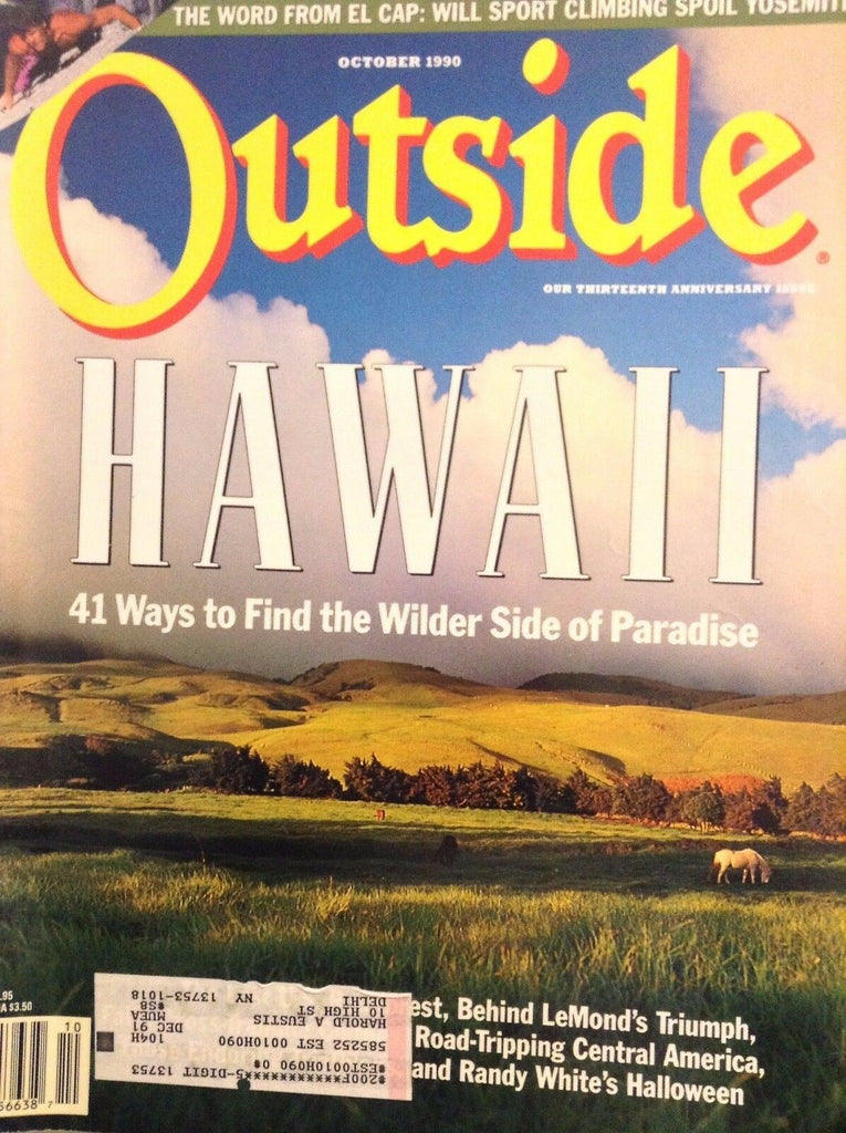 Outside Magazine Hawaii The Wilder Side Of Paradise October 1990 110717nonrh2