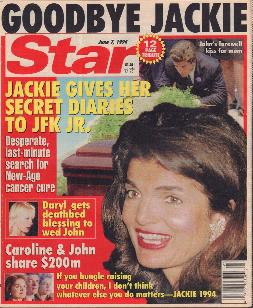 Star June 7 1994 Jackie Kennedy, JFK Jr. Caroline Kennedy 081417nonDBE