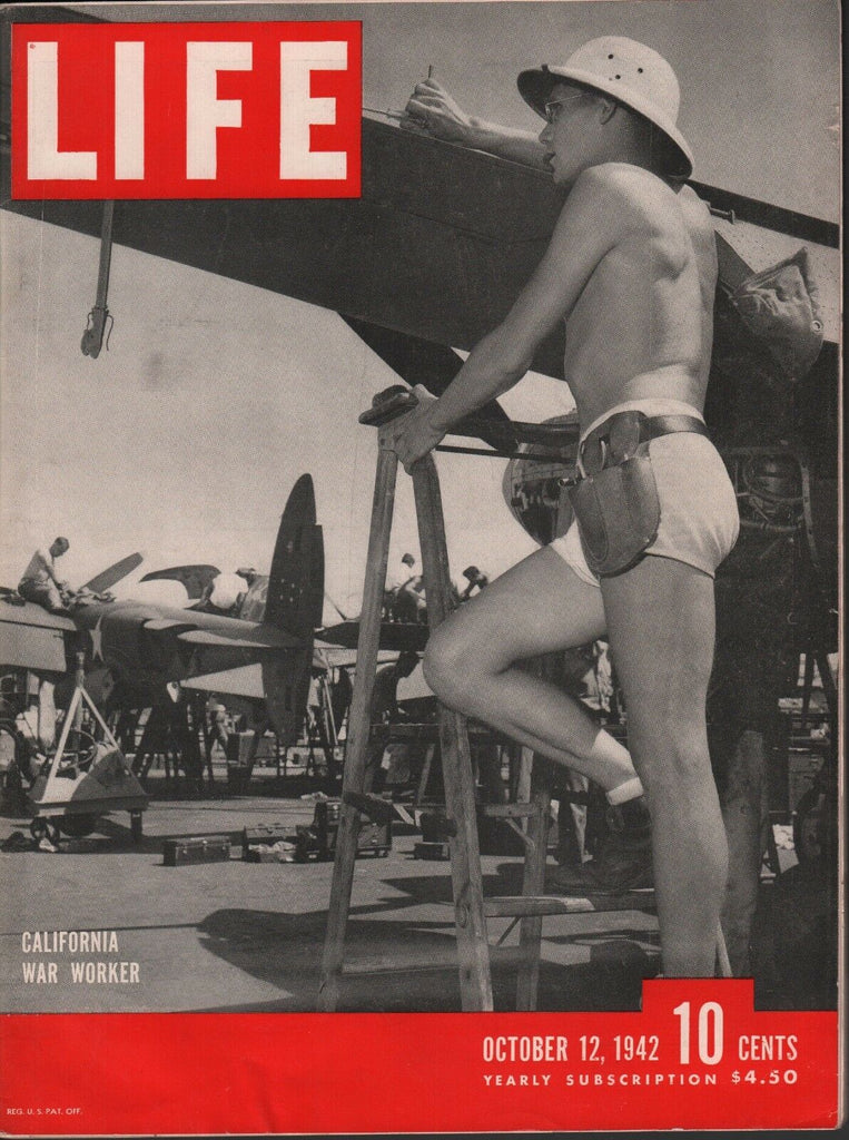 Life October 12 1942 California War Worker 052218DBE