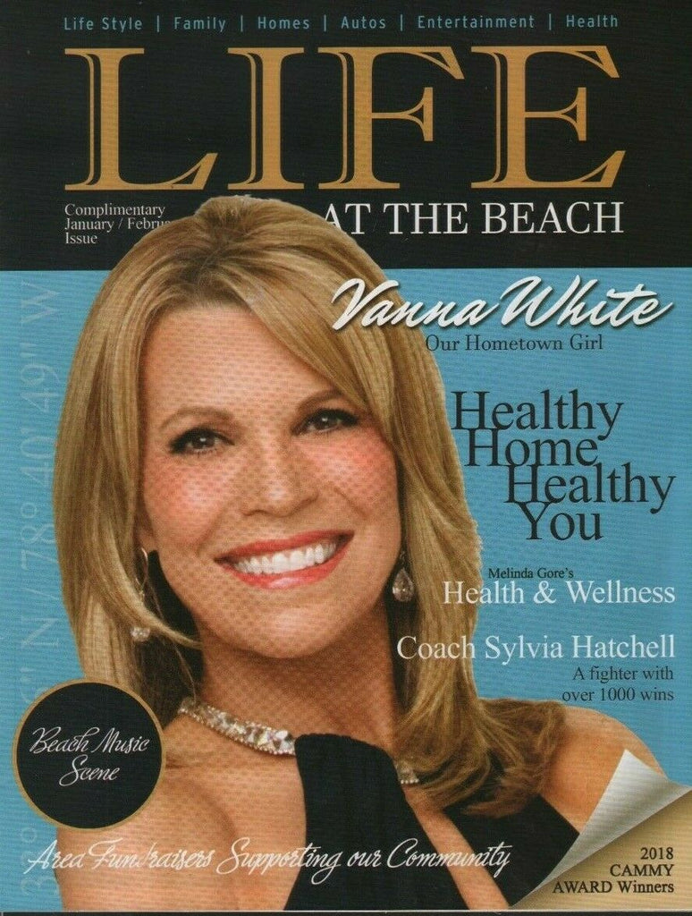 Life At The Beach January February 2018 Issue Vanna White 062819DBE