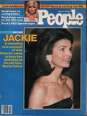 People Weekly March 23 1981 Jackie Kennedy, Loni Anderson VG 012916DBE