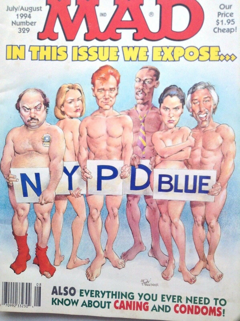 Mad Magazine NYPD Blue July/August 1994 101917nonrh