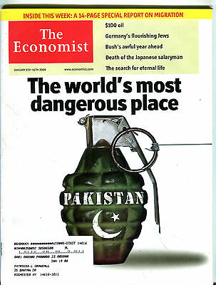 The Economist Magazine January 5-11 2008 Pakistan EX 062716jhe