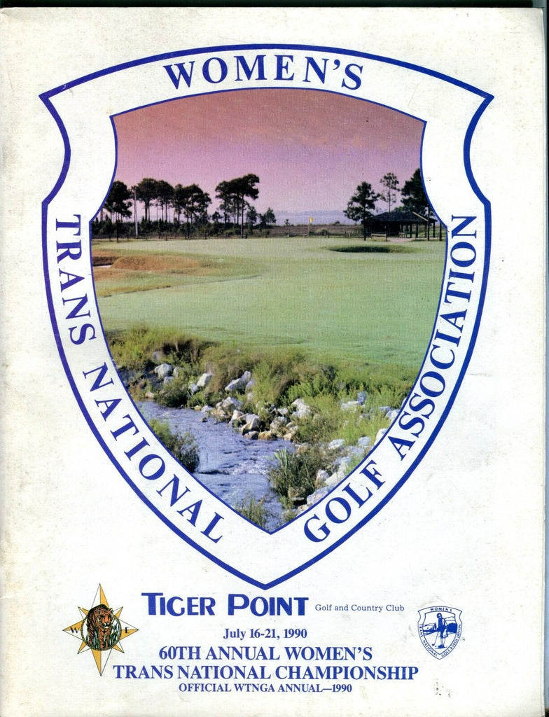 1990 Women's Trans National Golf Championship Program EX 092116jhe