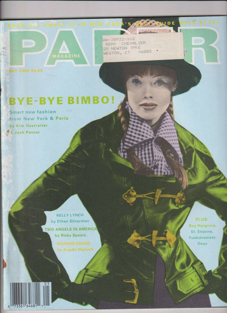 Paper Mag Kelly Lynch Roy Hargrove May 1993 102519nonr