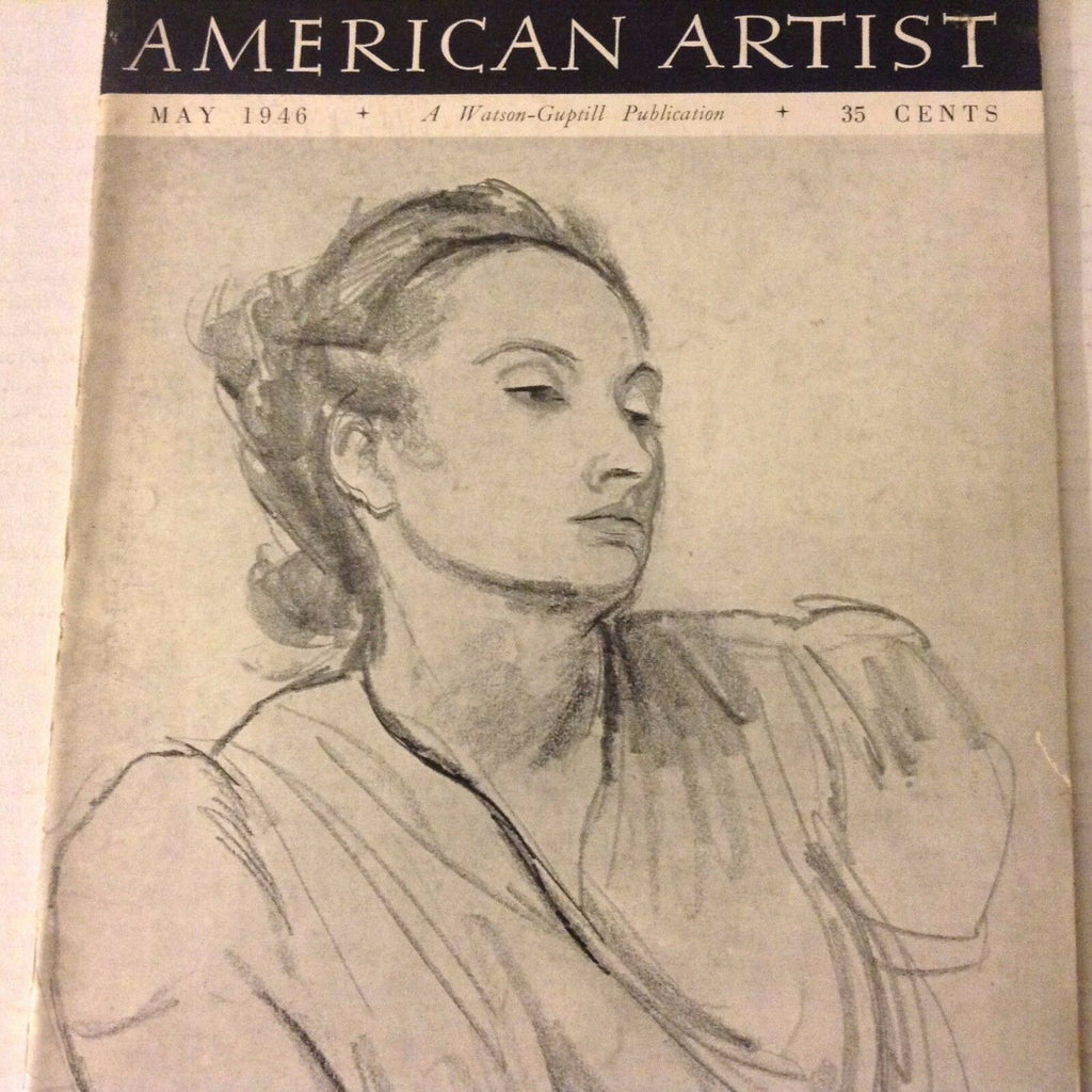 American Artist Magazine Fritz Kredel Xylographer May 1946 071617nonrh