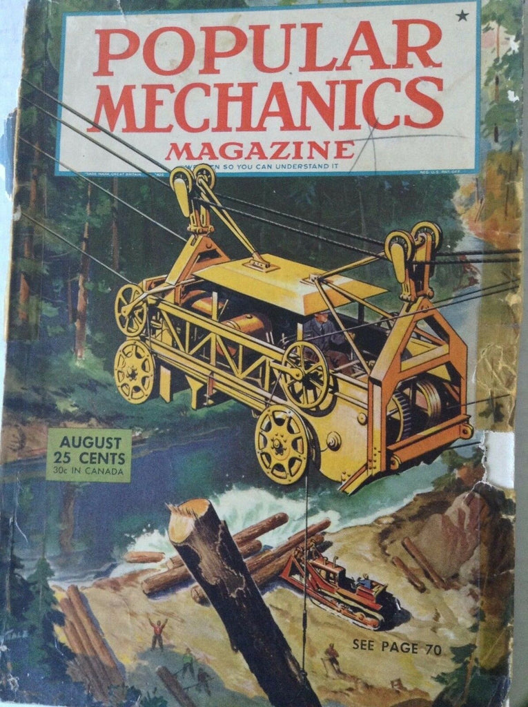 Popular Mechanics Magazine Guards Of The Wild August 1945 082917nonrh
