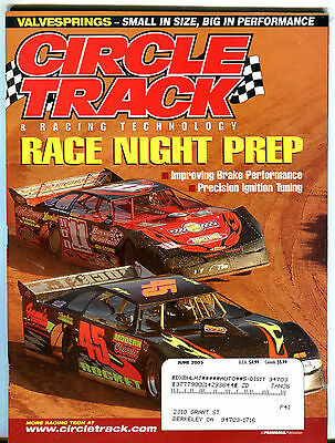 Circle Track & Racing Technology Magazine June 2005 Race Night Prep EX 052016jhe