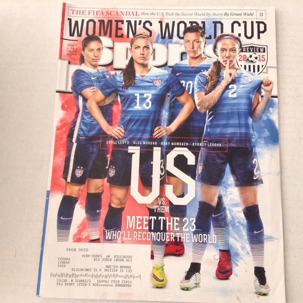 Sports Illustrated Magazine Carli Lloyd Alex Morgan June 8, 2015 062017nonrh