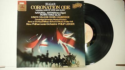 33 RPM Vinyl Elgar Coronation Ode EMI ASD 3345 111214KME
