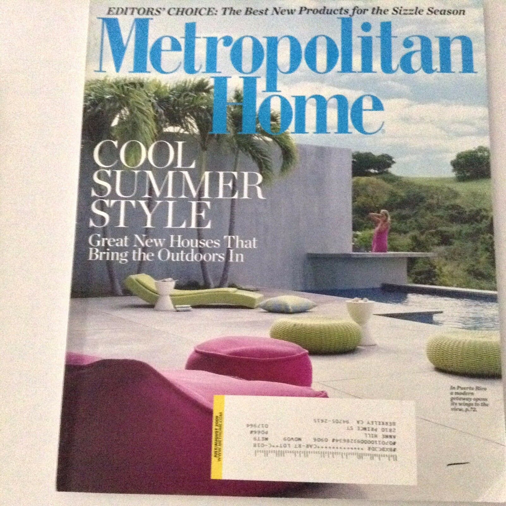 Metropolitan Home Magazine Modern Puerto Rico July/August 2009 070417nonrh