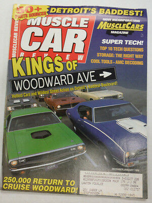 Muscle Car Review Magazine Return To Cruise Woodward January 1996 051615R2