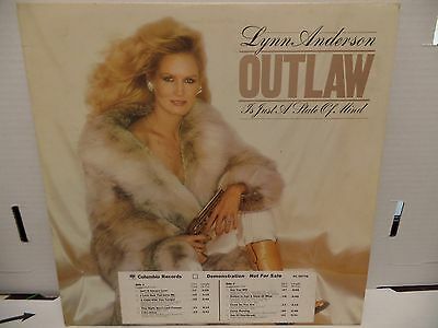 Lynn Anderson Outlaw PROMO Columbia Records KC-35776 071516DBE