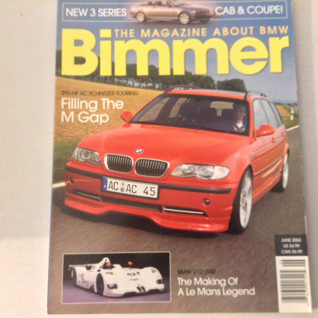 Bimmers BMW Magazine 3 Series Cab & Coupe V12 LMR June 2003 052617nonrh2