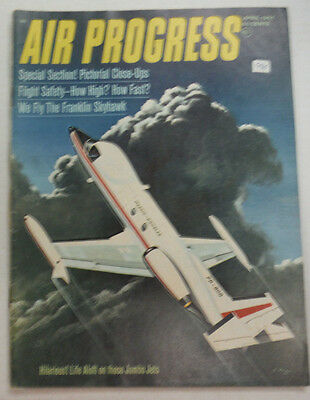 Air Progress Magazine Franklin Skyhawk April 1967 FAL 060115R