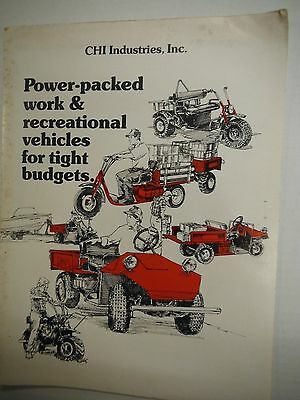 CHI Industries, Inc. Power Packed Work & Recreational Vehicles VG 1211SM