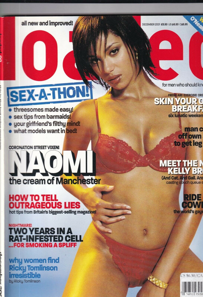 Loaded Mag Naomi The Cream Of Manchester December 2001 092519nonr