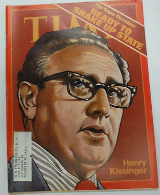 Time Magazine Henry Kissinger Super Secretary September 1973 052815R