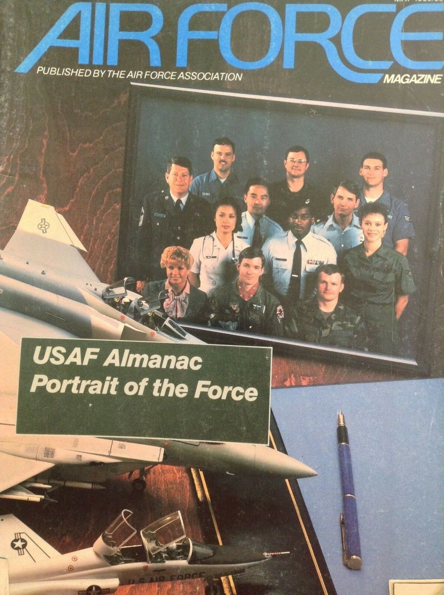 Air Force Magazine USAF Almanac May 1989 010918nonrh mrmagazinehobby