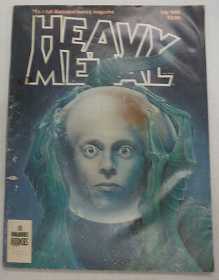 Heavy Metal Magazine Nimbo Strata July 1980 060115R