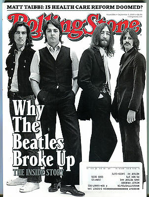 Rolling Stone Magazine September 3 2009 The Beatles w/ML EX 032216jhe