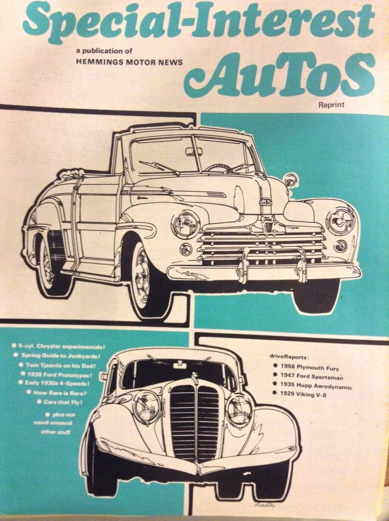 Special Interest Autos Magazine 1956 Plymouth Fury April/May 1972 042518nonrh