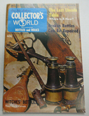 Collector's World Magazine The Lost Lincoln Table November 1973 070615R2