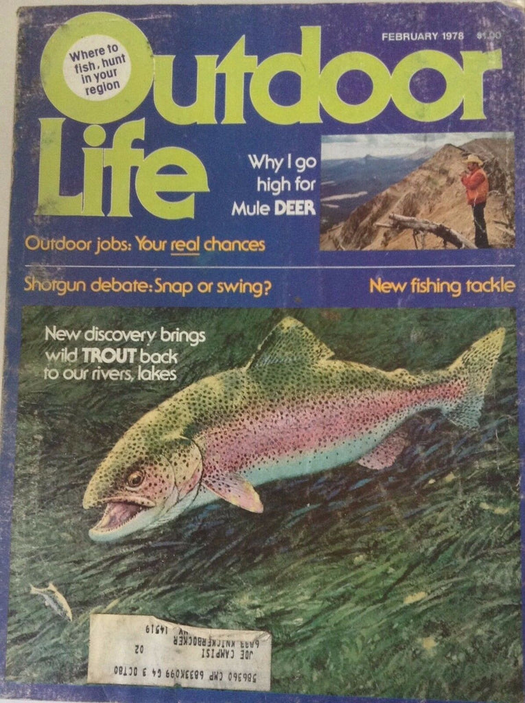 Outdoor Life Magazine New Fishing Tackle February 1978 043017nonrh