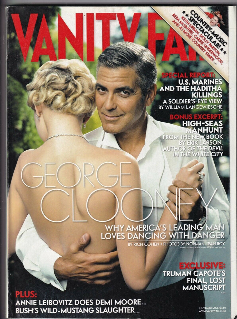Vanity Fair George Clooney Annie Leibovitz Demi Moore November 2006 071619nonr
