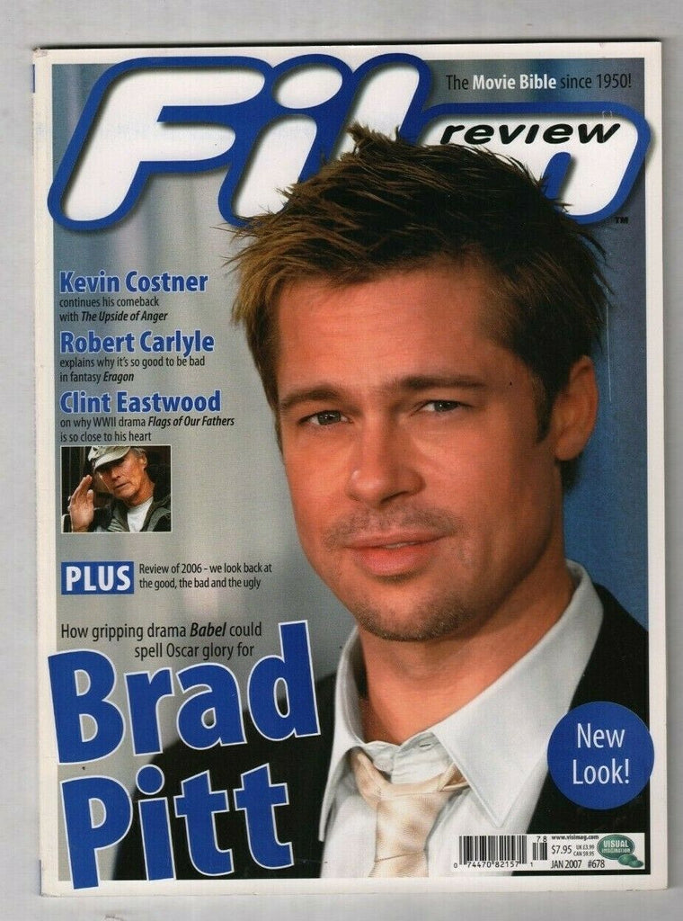 Film Review Magazine Brad Pitt Clint Eastwood January 2007 030420nonr2