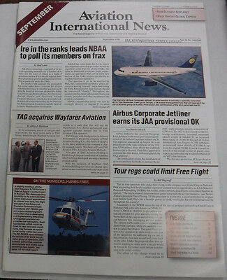 Aviation International News Magazine Airbus Corporate September 1999 FAL 072115R