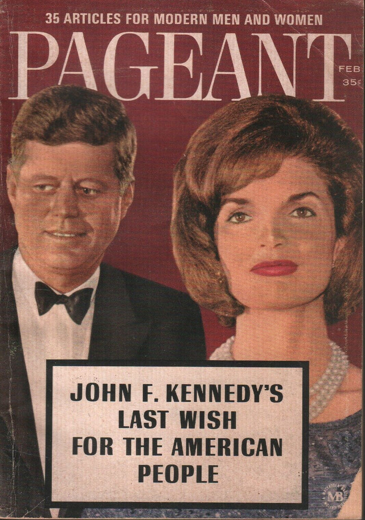 Pageant Digest February 1964 Jackie John F Kennedy Issue 061719AME