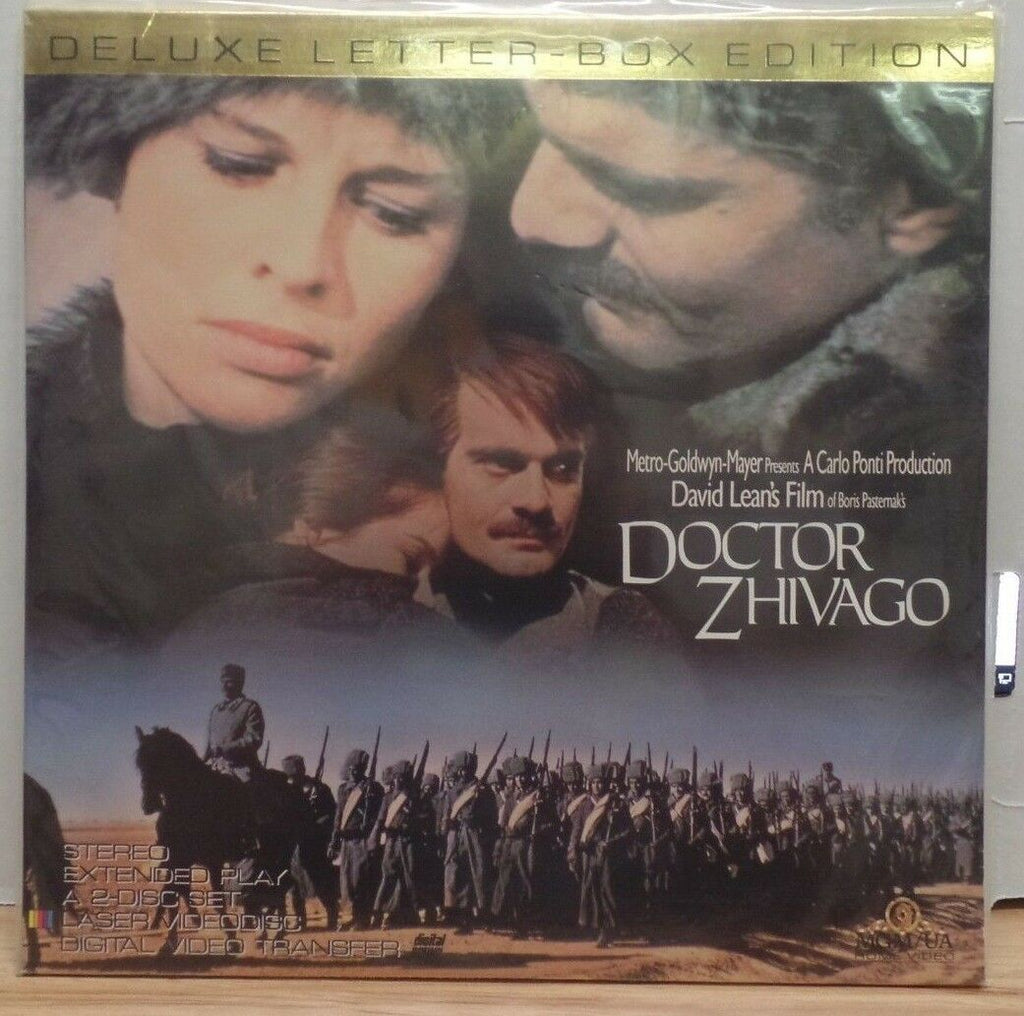Doctor Zhivago Deluxe Letter Box Edition CX MGM Laserdisc 081018LD