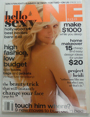 Jane Magazine Heidi Klum August 2006 060515R