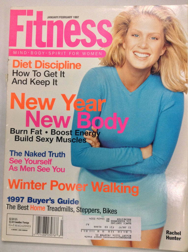 Fitness Magazine Rachel Hunter Diet Discipline Jan/February 1997 081017nonrh