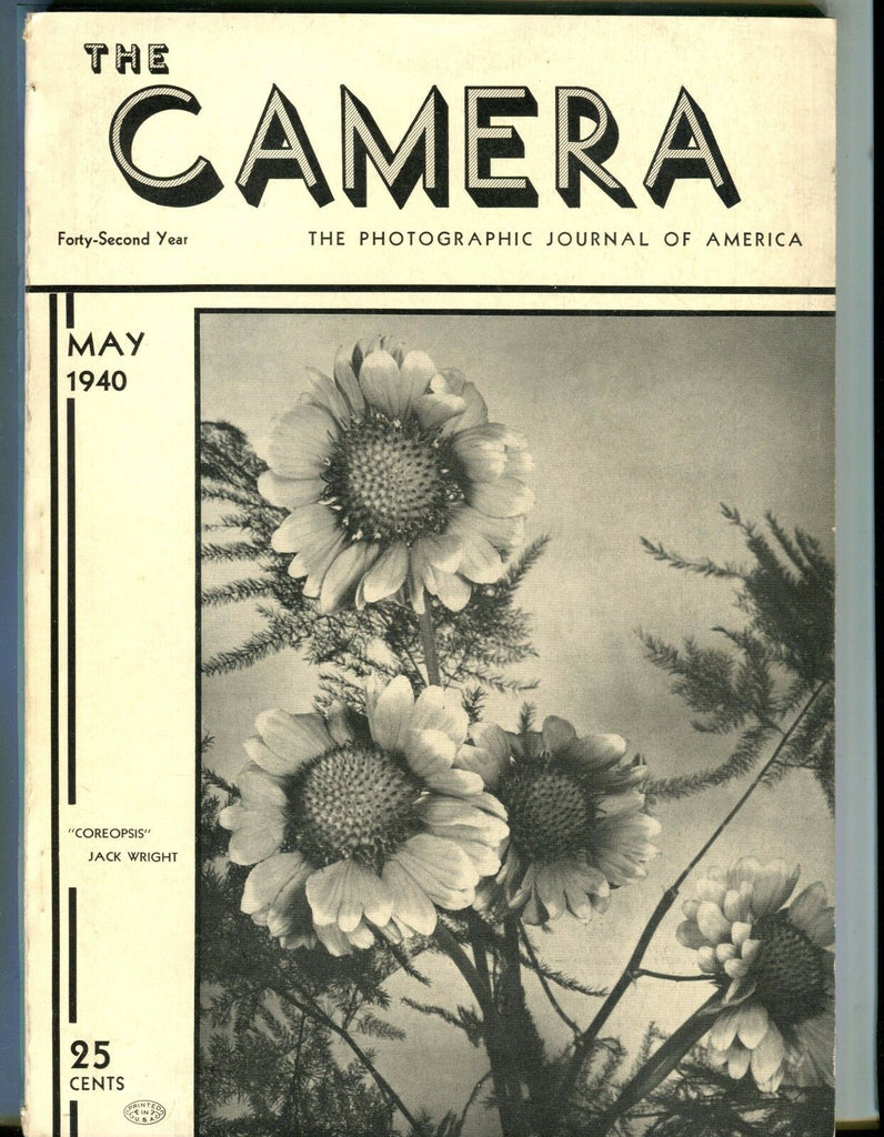 The Camera Magazine May 1940 Jack Wright VG 042917nonjhe