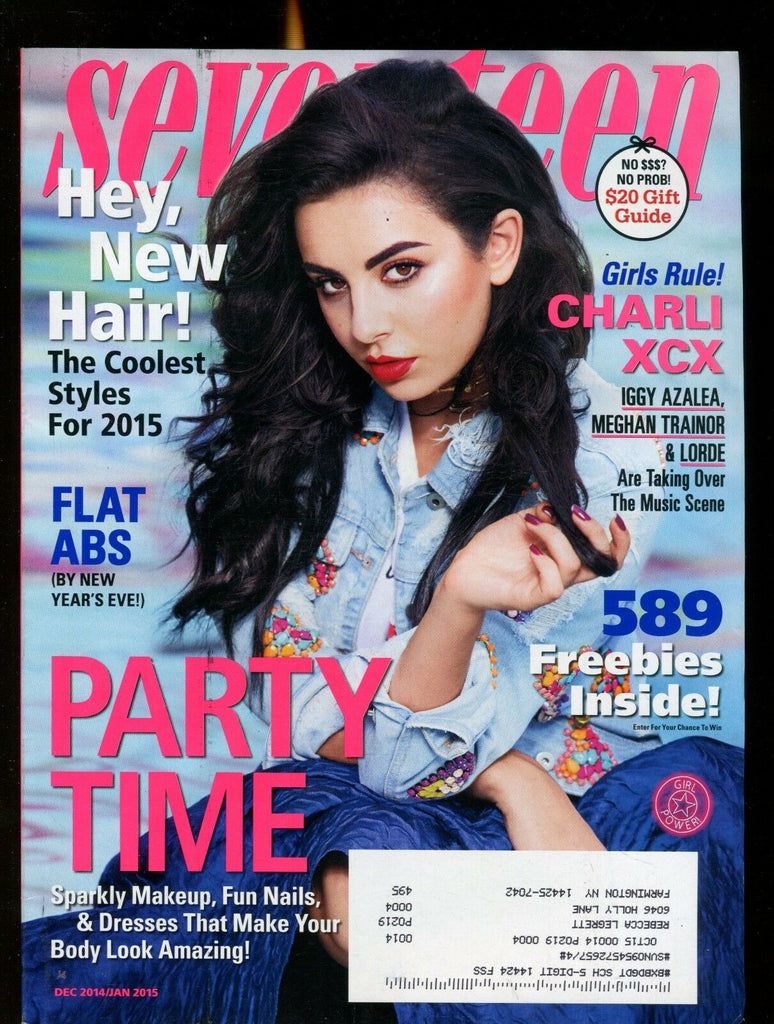 Seventeen Magazine December 2014 Charli XCX EX w/ML 122116jhe