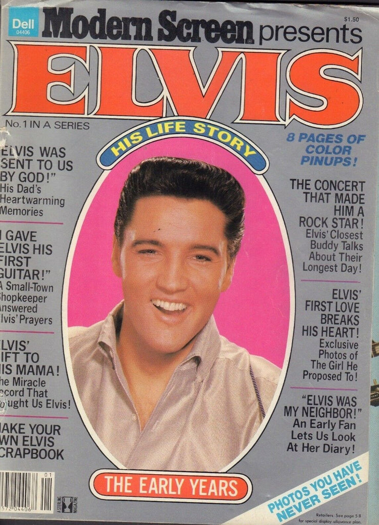 Modern Screen Magazine Elvis Presley The Early Years 1979 012418nonr