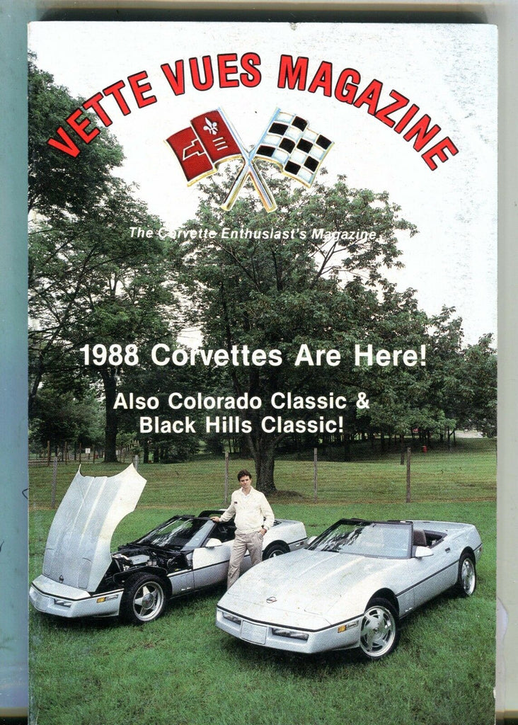 Vette Vues Magazine October 1987 Corvette EX 060117nonjhe