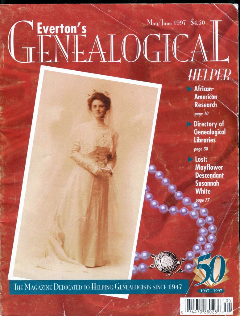 Everton's Genealogical Helper Magazine May/June 1997 VG 050417nonjhe