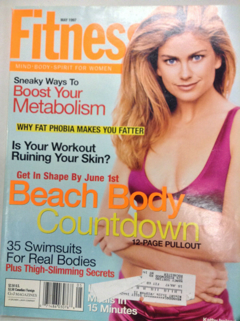 Fitness Magazine Beach Body Countdown Kathy Ireland May 1997 081017nonrh