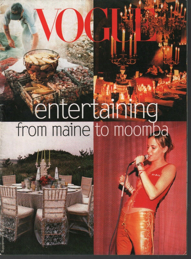 Vogue Fashion Supplement Entertaining 1990s Bevin Green 092220ame