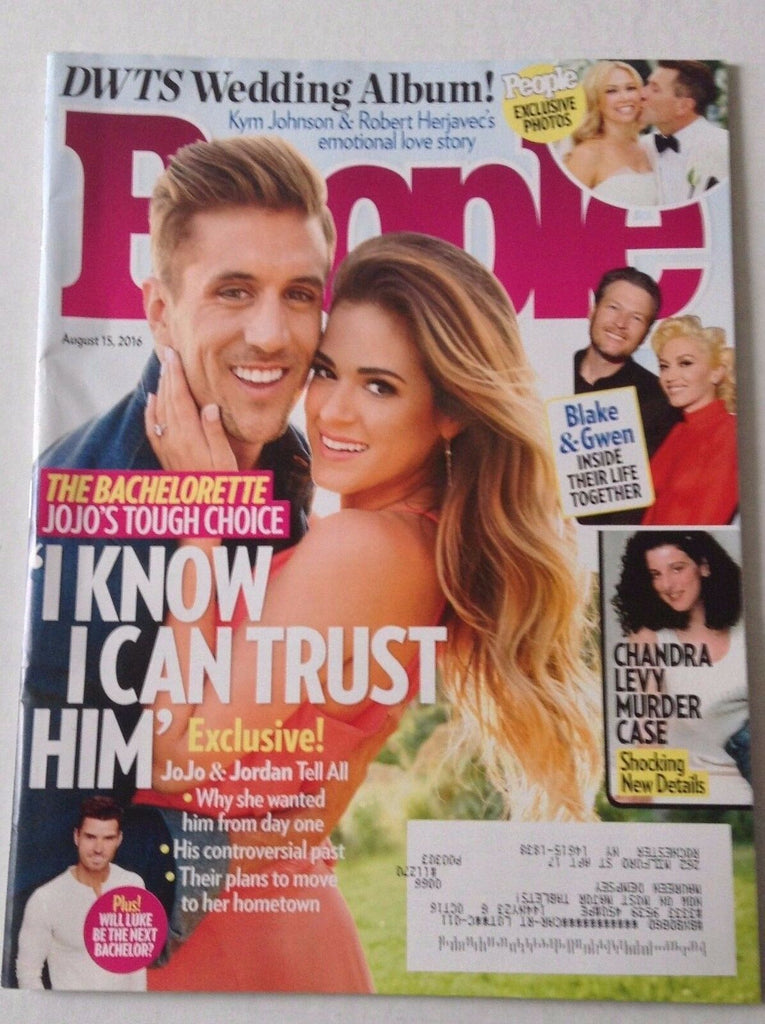 People Magazine The Bachelorette Gwen Stefani August 15, 2016 022917NONRH