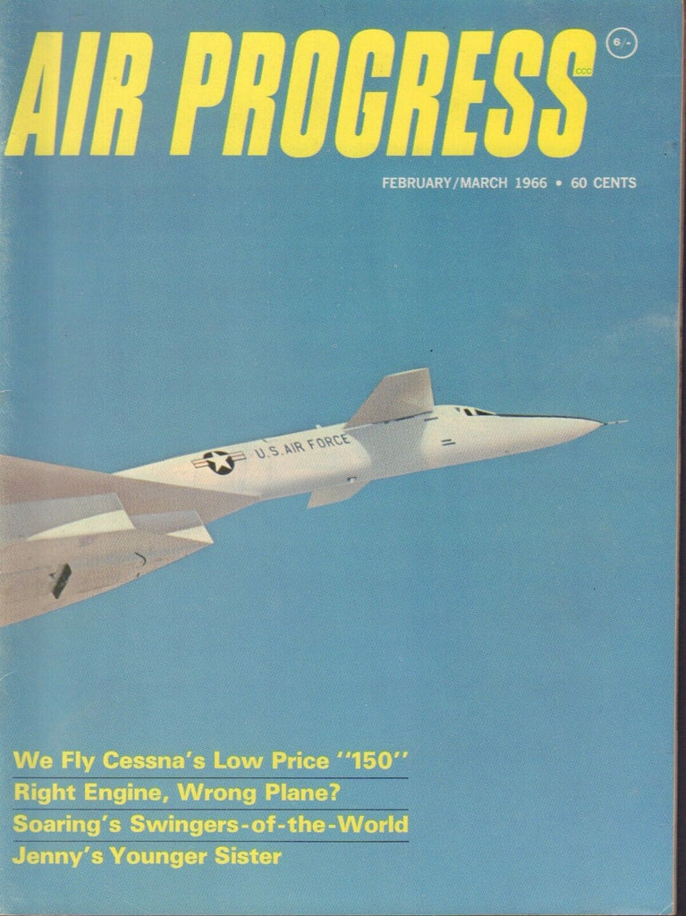 Air Progress Magazine Feb./Mar. 1966 Cessna 150 072917nonjhe