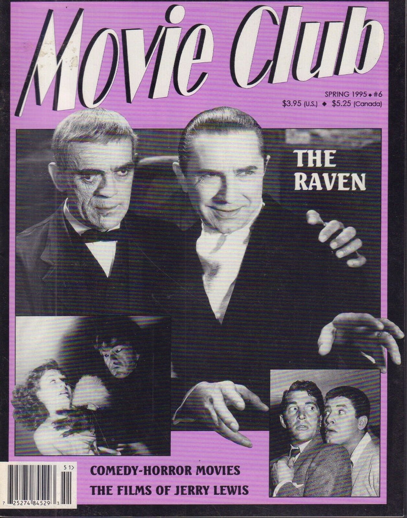 Movie Club Spring 1995 The Raven Bela Lugosi, Jerry Lewis 090217nonDBE