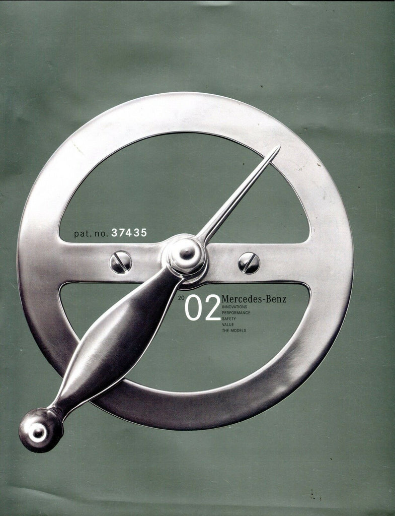 2002 Mercedes-Benz Automobile Brochure EX 092016jhe