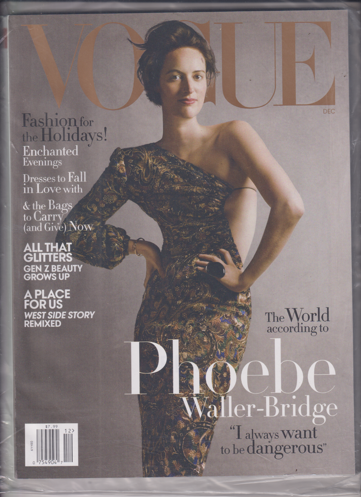 Vogue Mag Phoebe Waller-Bridge According To December 2019 SEALED 011120nonr