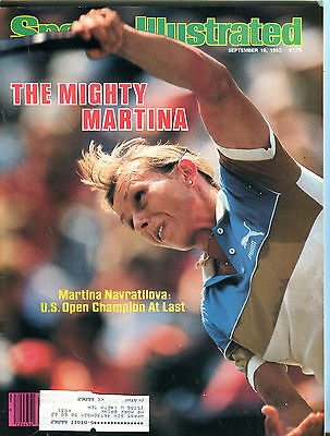 Sports Illustrated Magazine September 19 1983 Martina Navratilova EX 071916jhe